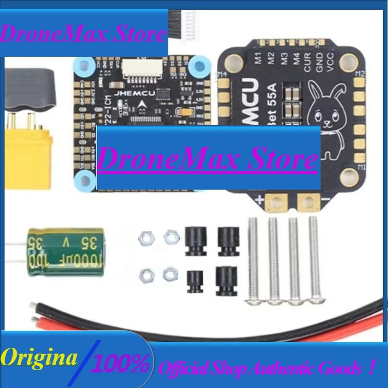 Rc Hobby Pros - DroMaJHEMCU F722 Flight Controller 45A 55A