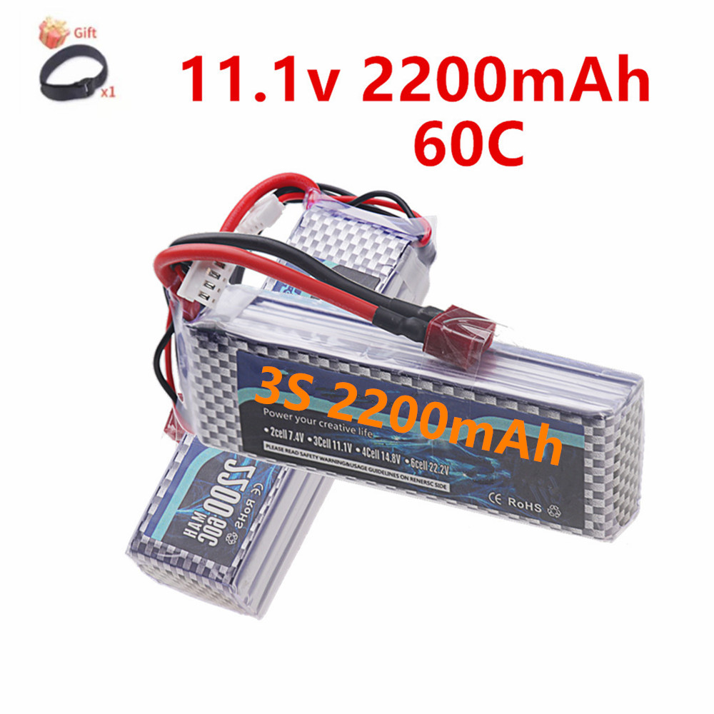 Rc Hobby Parts - 3S 11.1V Lipo Battery Deans T