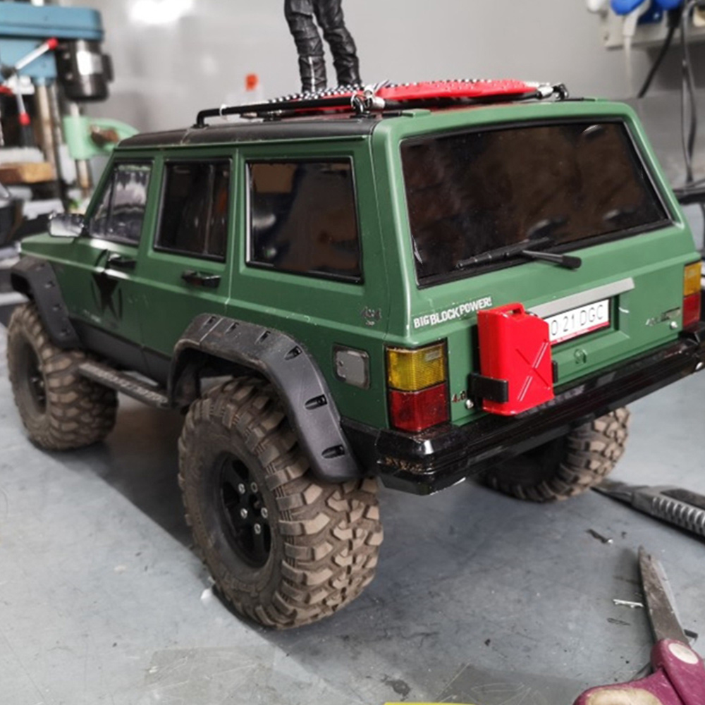 Body Shell Rc - Painted Hard Plastic 313Mm Wheelbase Cherokee