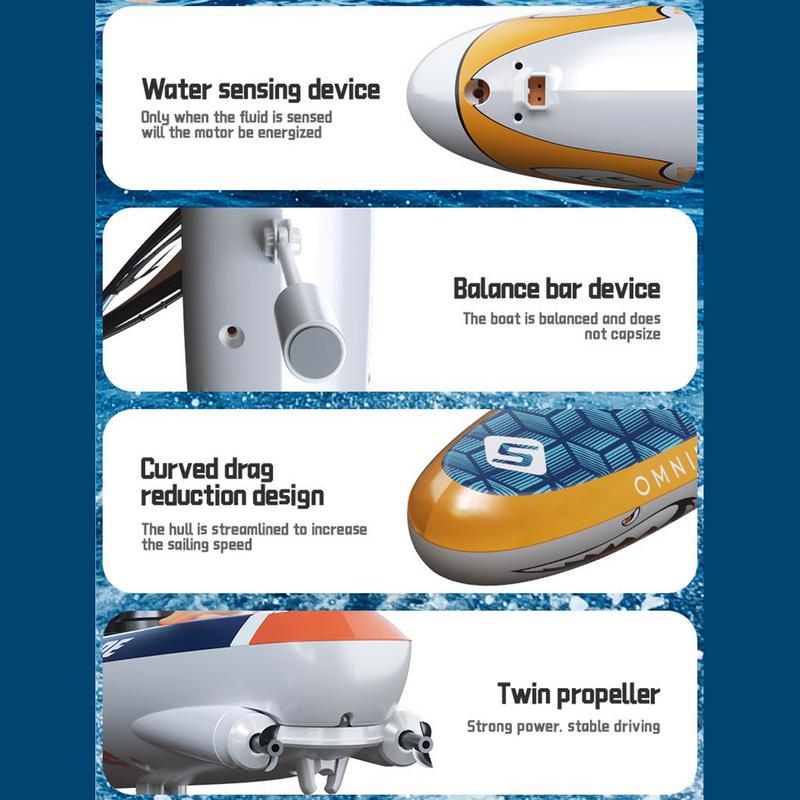 Rc Boat 2.4Ghz Remote Control  - Rc Hobby Grade Boat 评论和价格