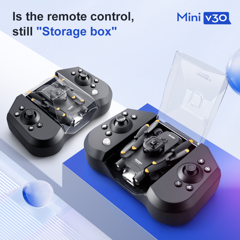 Mini V30 WiFi FPV Drone With 4 - Rc Hobby Drone 评论和价格