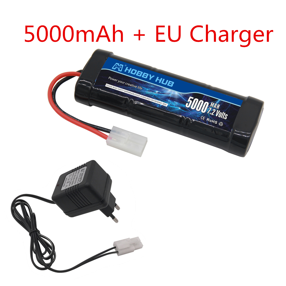 New 7.2V Battery 5000/6800mAh  - Rc Hobby Tank 评论和价格