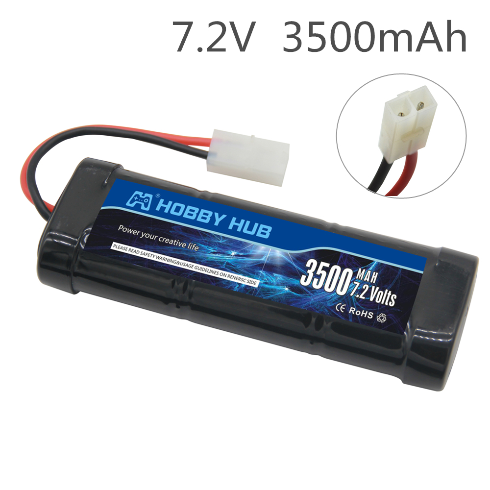 New 7.2V Battery 5000/6800mAh  - Rc Hobby Tank 评论和价格