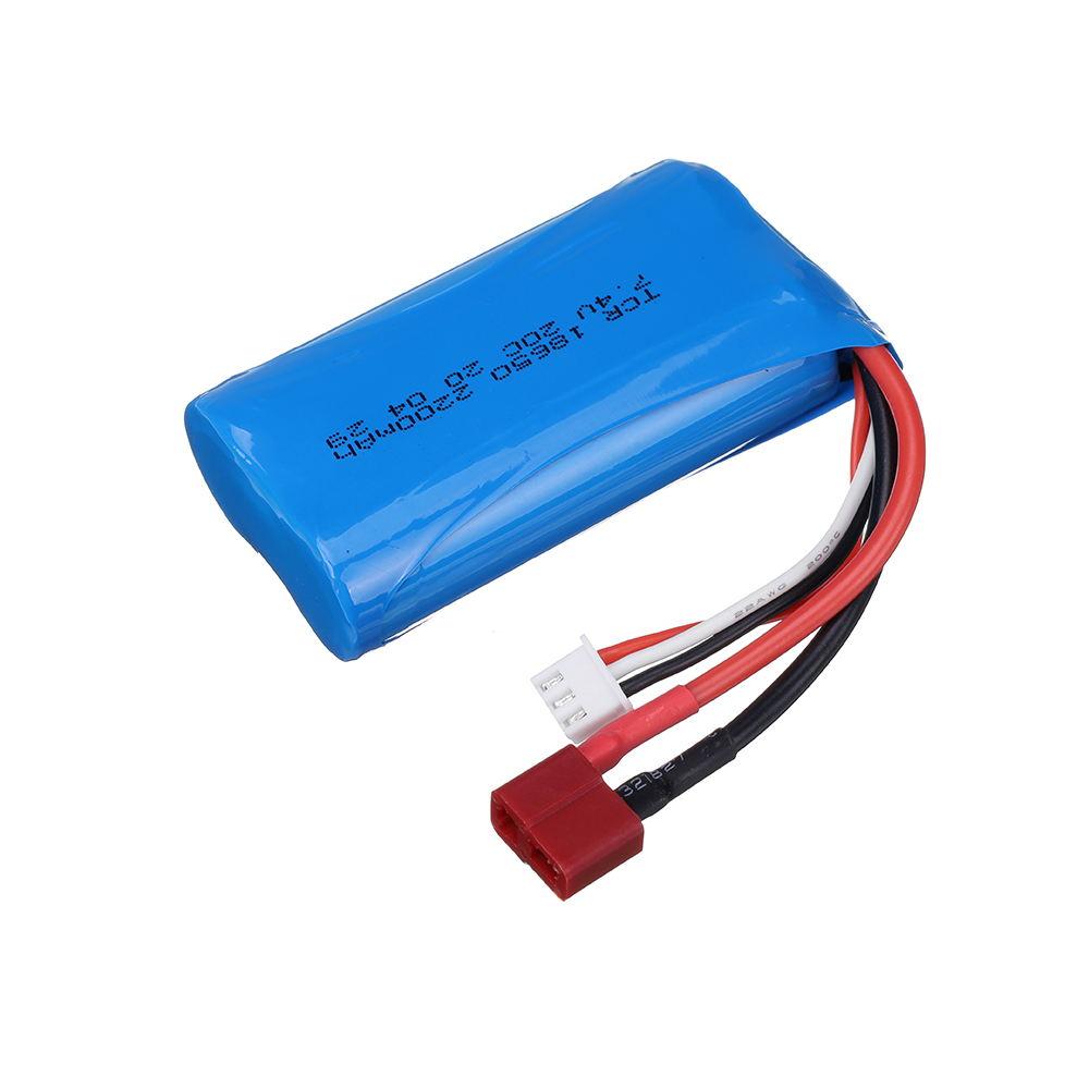 7.4V 2200mAh 18650 Lipo Batery - Rc Hobby Parts 评论和价格