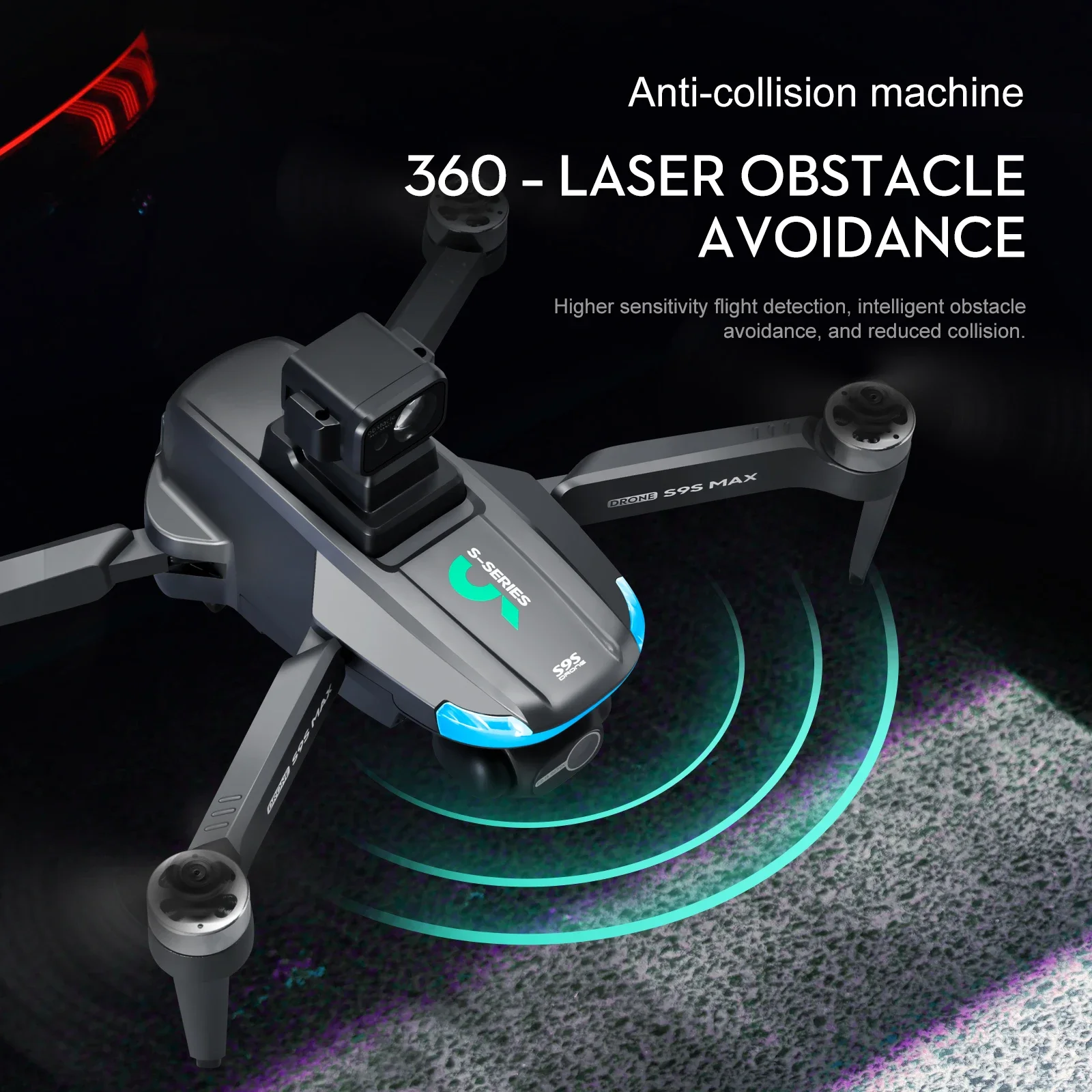 NEW S9S MAX MINI Drone 4K 2-Ax - Rc Hobby Drone 评论和价格