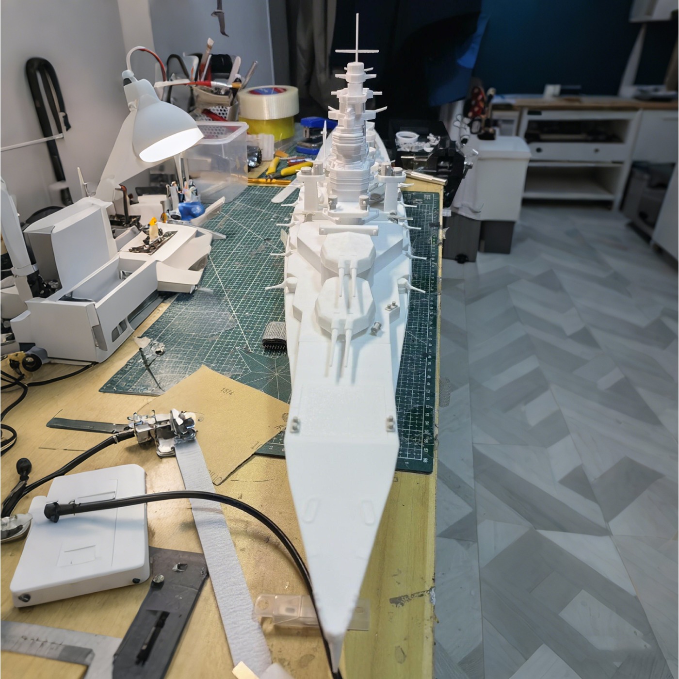 1/200 RC Ships 107cm Kongo WWI - Rc Hobby Grade Boat 评论和价格