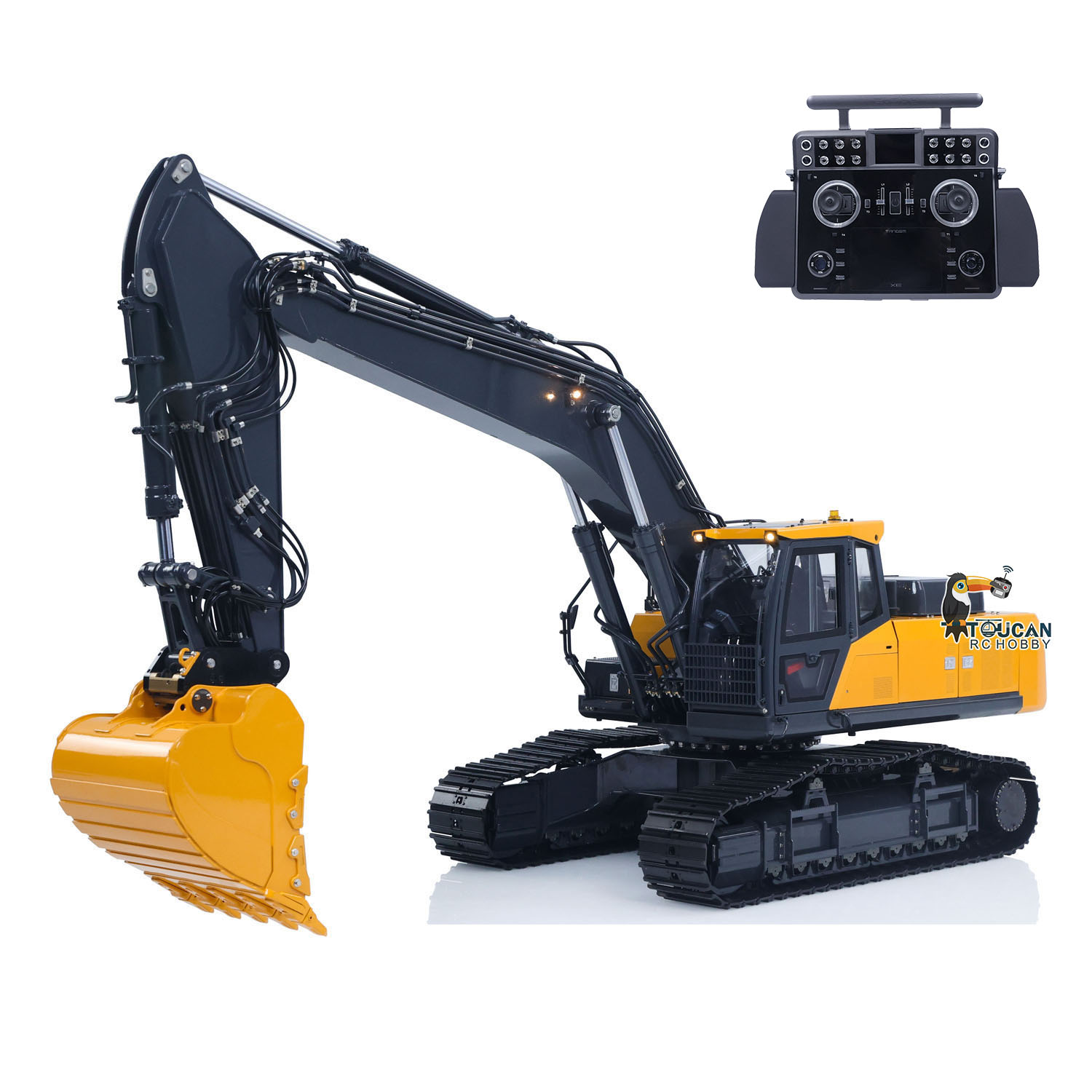 1/14 Metal E400 SFROG Radio Co - Rc Hobby Excavator 评论和价格