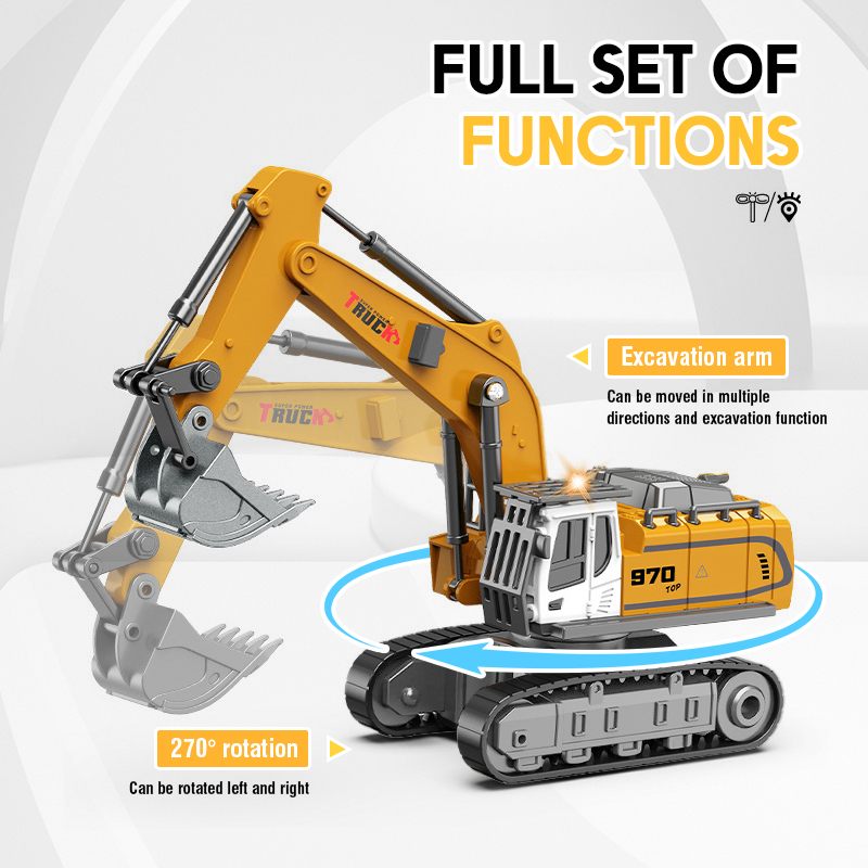 1:64 Mini RC Excavator Crawler - Rc Hobby Excavator 评论和价格