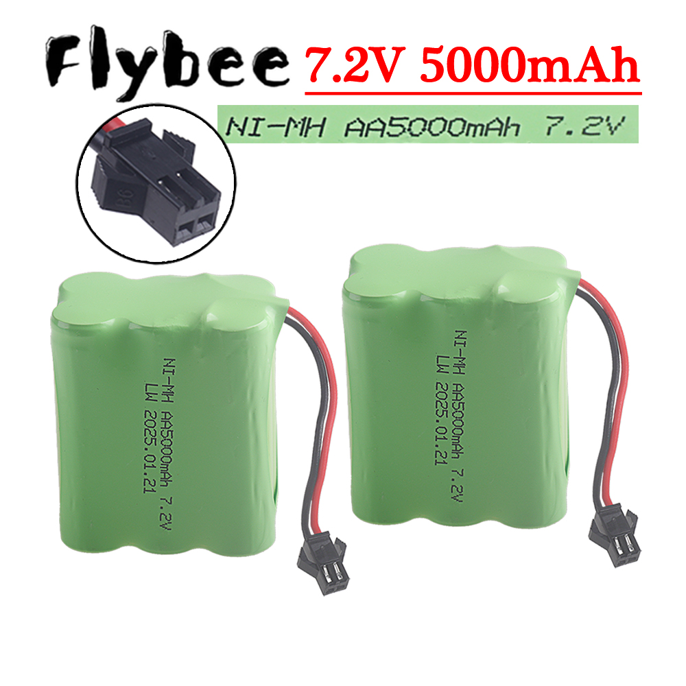 (SM-2P Plug) 7.2V 5000mah NiMH - Rc Hobby Parts 评论和价格