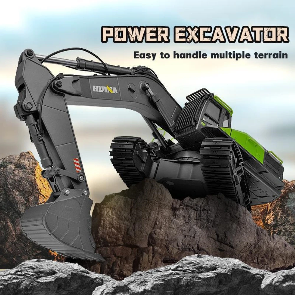 HUINA 1593 1/14 RC Excavator T - Rc Hobby Excavator 评论和价格