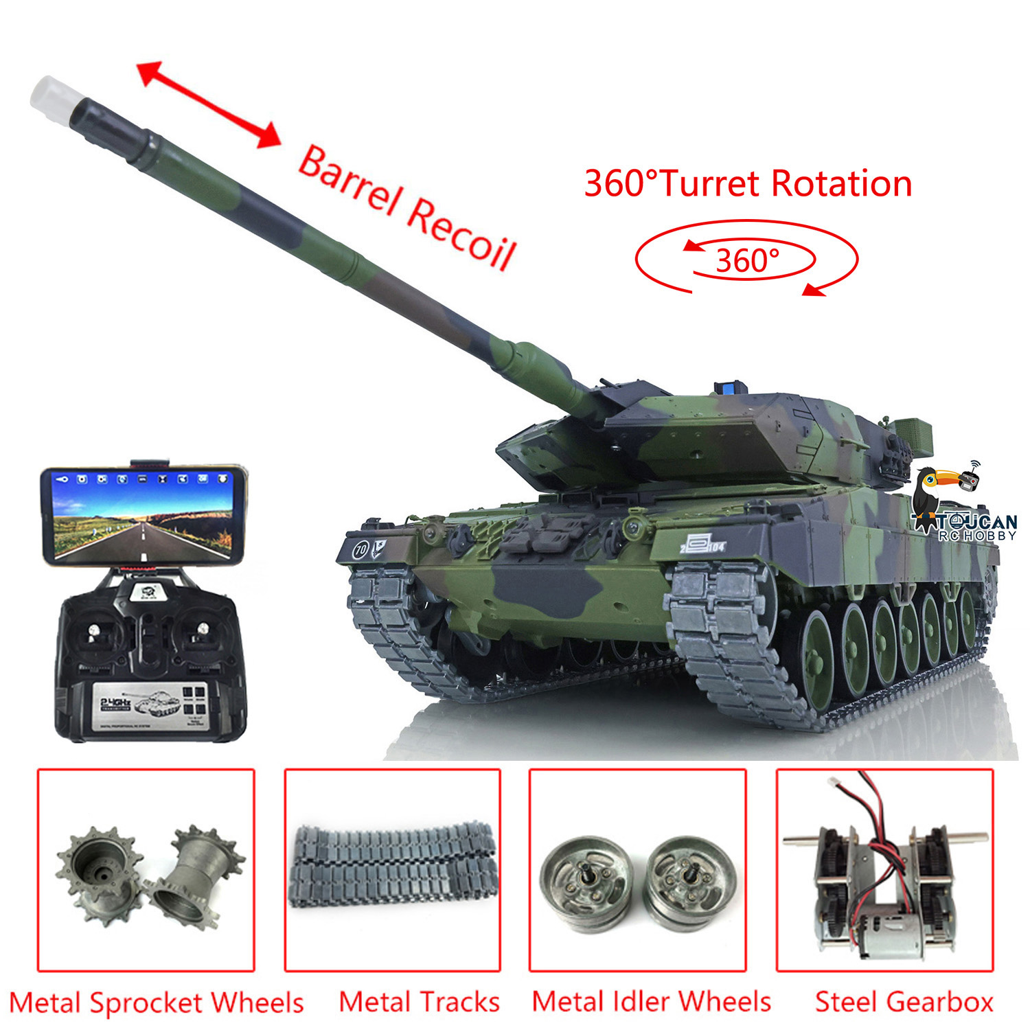  Super Deal 1/16 Henglong 7.0  - Rc Hobby Deals 评论和价格