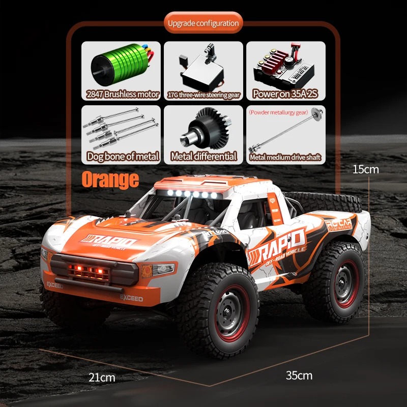 JJRC Q130 1:16 70KM/H 4WD RC C - Rc Hobby Grade Drift Car 评论和价格