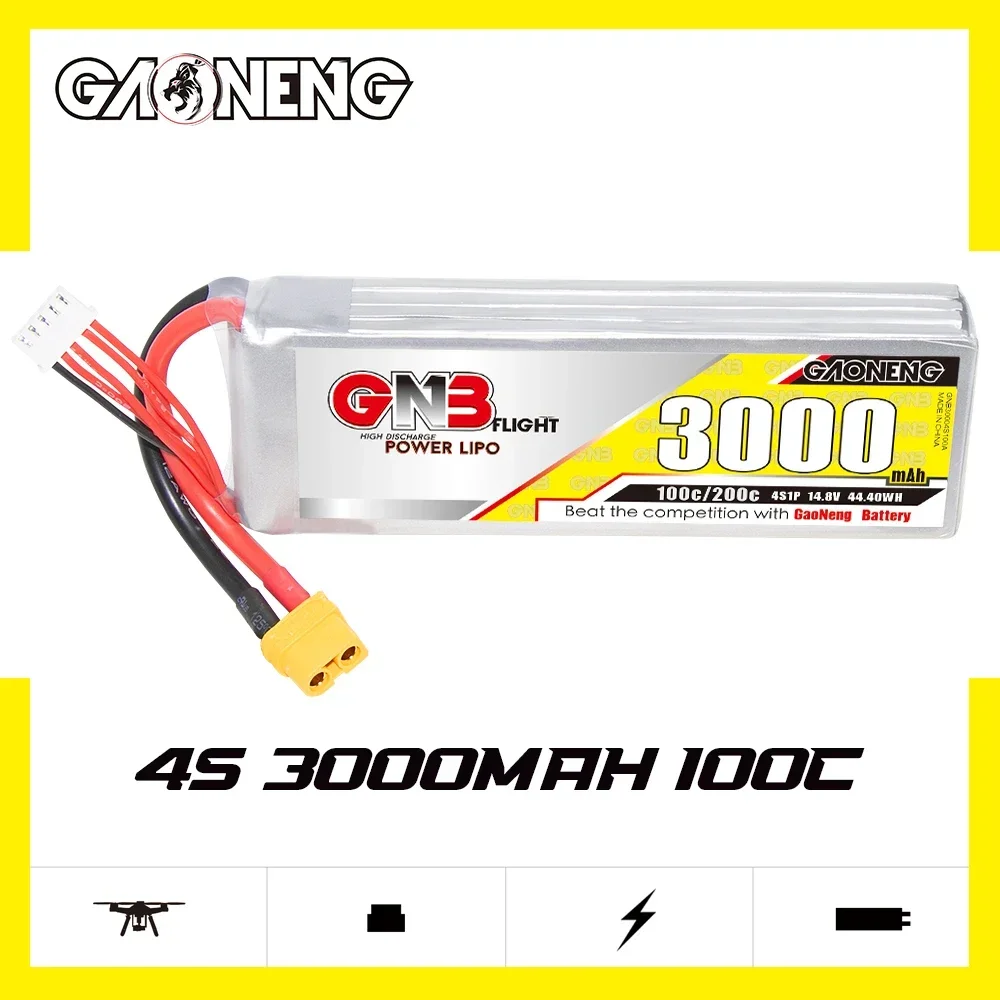 GAONENG GNB 3000mAh 4S 100C 20 - Lipo Battery 4S 评论和价格
