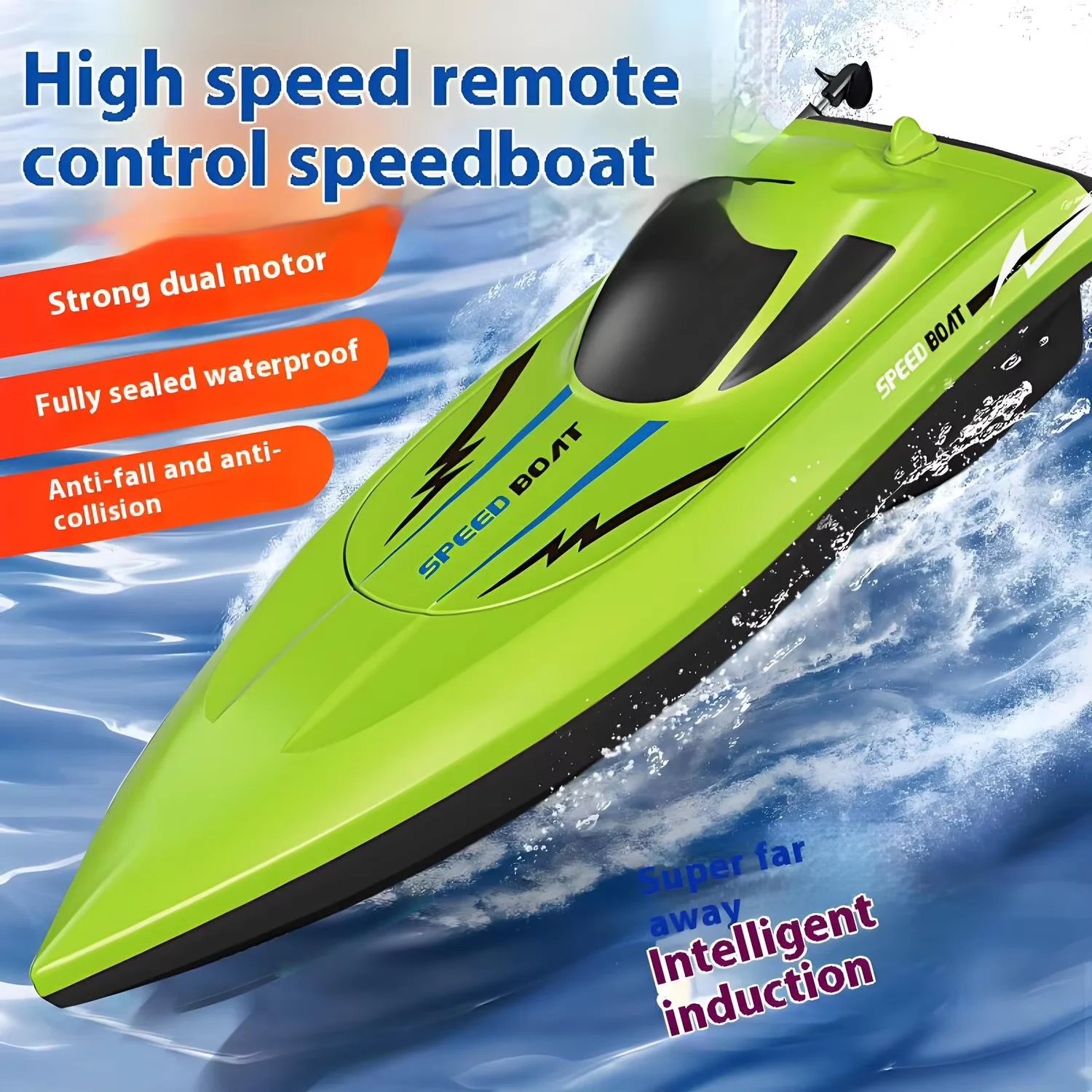 Kids' Waterproof & Ultra-Fast  - Rc Hobby Grade Boat 评论和价格