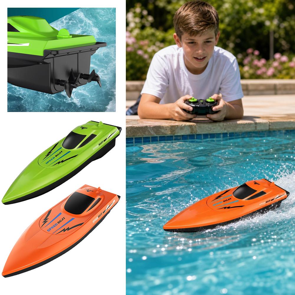2.4G RC High Speed Speedboat W - Rc Hobby Grade Boat 评论和价格