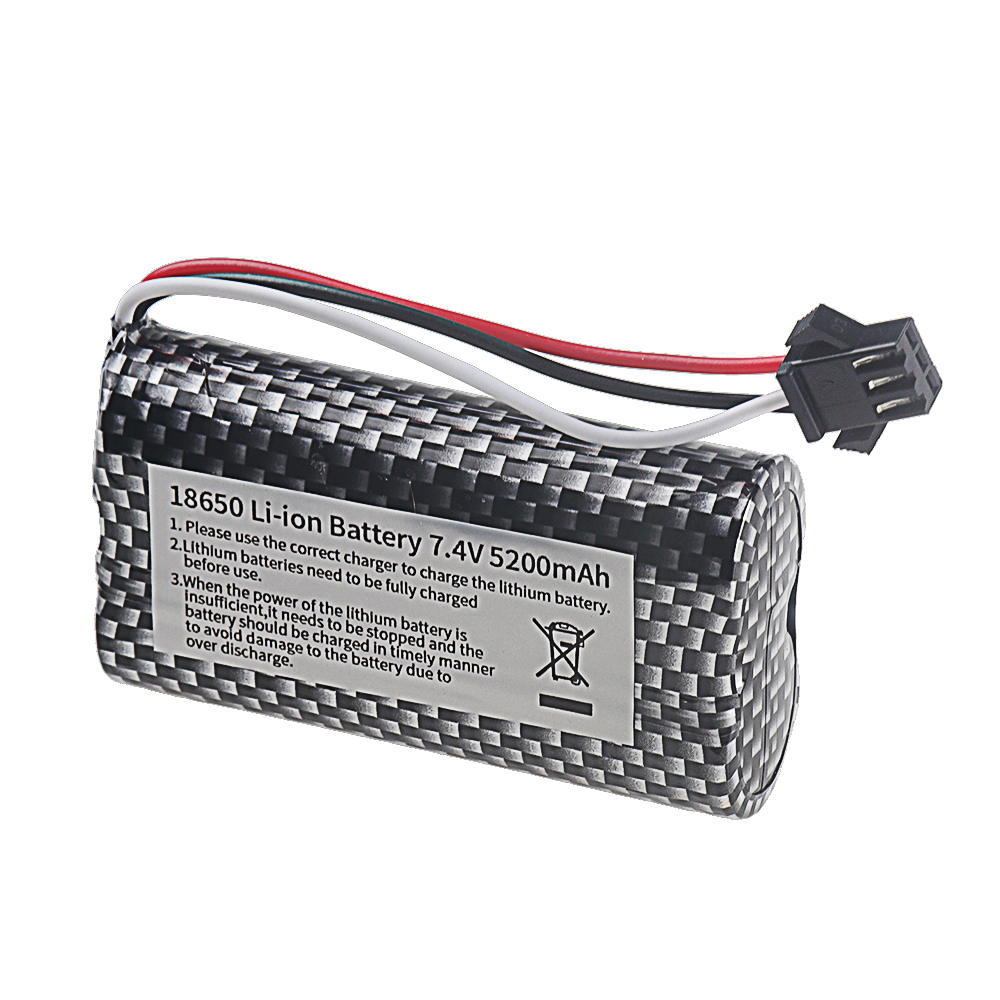 18650 Li-ion 7.4V 5200mAh Batt - Rc Hobby Parts 评论和价格