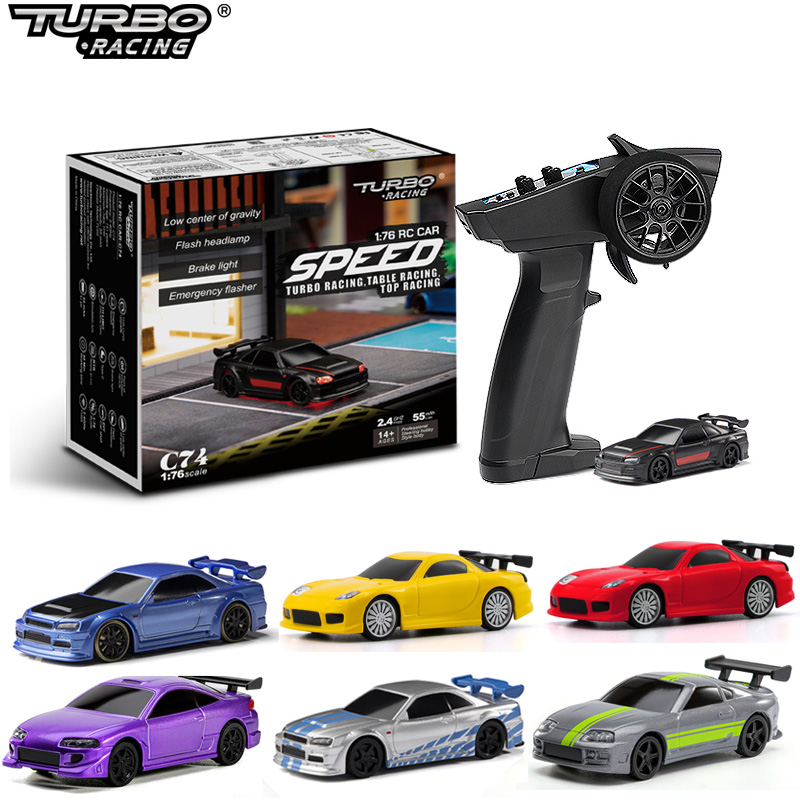Turbo Racing 1:76 C64 C73 C72  - Rc Hobby Grade Drift Car 评论和价格