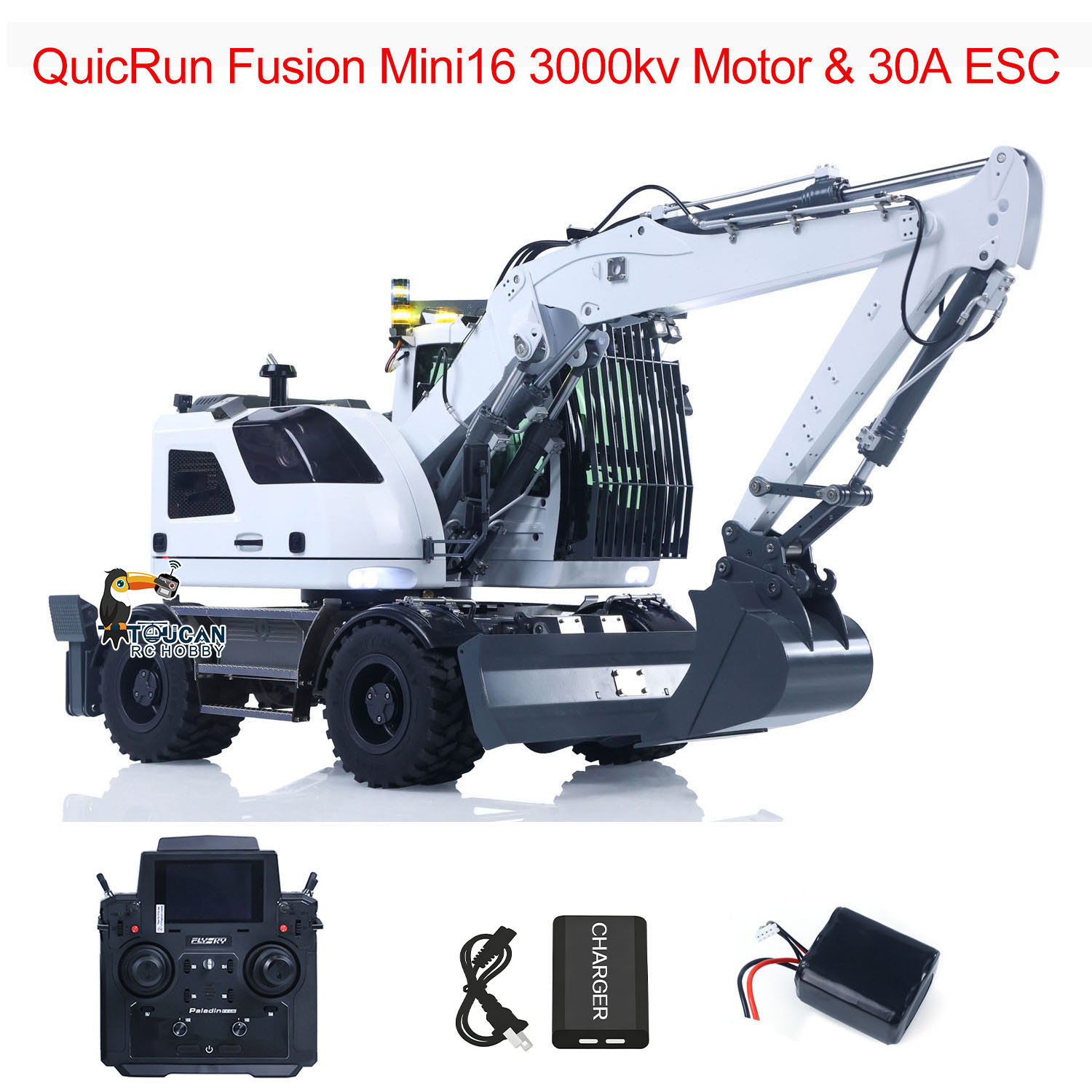 RTR 1/14 RC Hydraulic Excavato - Rc Hobby Excavator 评论和价格