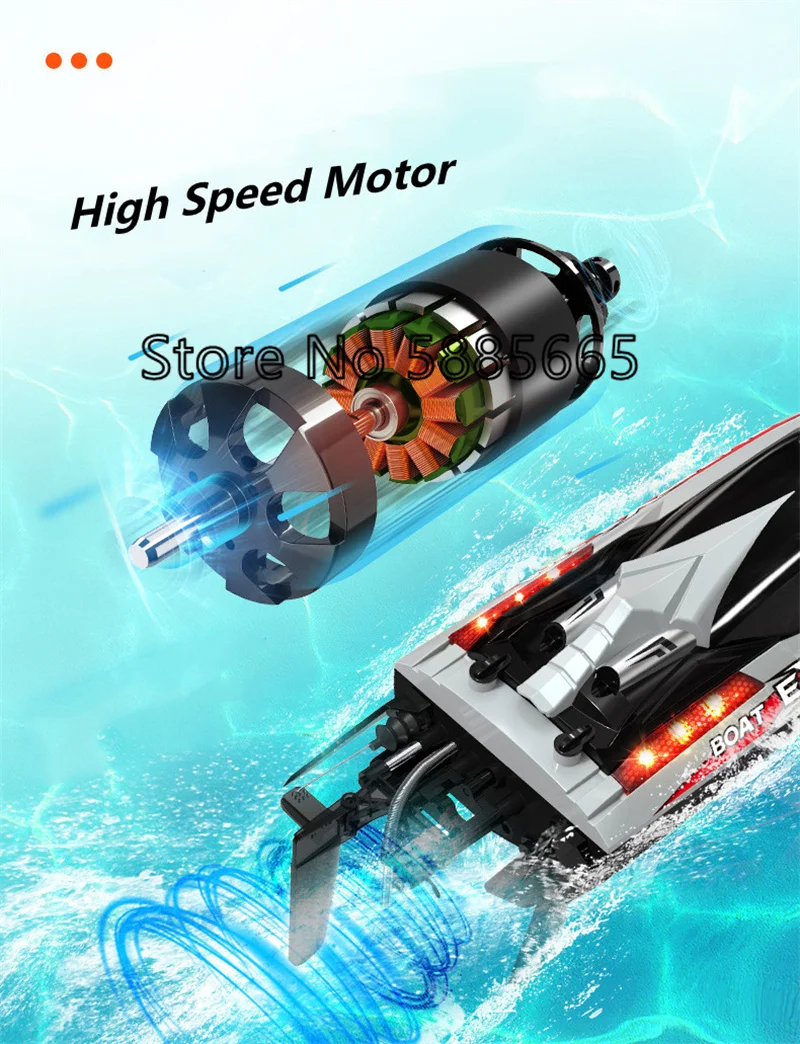 70KM/H High Speed Remote Contr - Rc Hobby Grade Boat 评论和价格